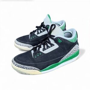 Size 11.5 Jordan 3 retro pine green